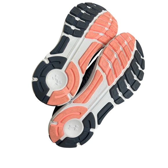 Under Armour Charged Assert size 9.5 Gray Running Shoes Womens Athletic Sneakers - Picture 6 of 8